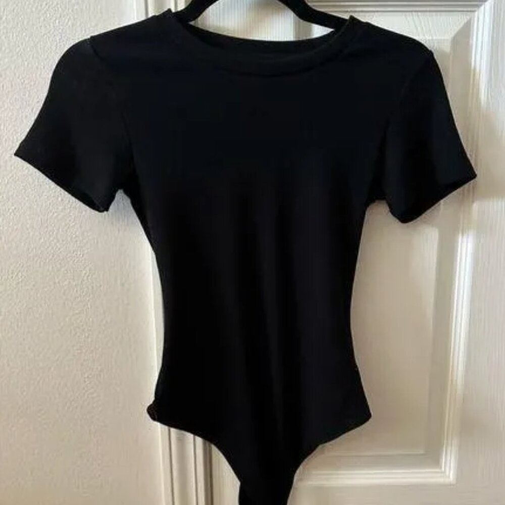American Eagle Outfitters Black Bodysuit